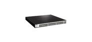 D-Link DGS-1210-52MPP / E2A,  PROJ L2 Smart Switch with 48 10 / 100 / 1000Base-T ports and 4 1000Base-X SFP ports  (48 PoE ports 802.3af / 802.3at  (30 W),  PoE Budget 740 W).16K Mac address,  802.3x Flow Control