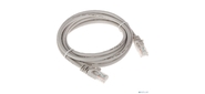 Патч-корд Bion [BPC-U5E181-15M] U / UTP,  Cat.5e,  AWG 26  (7 / 0, 16мм),  многожильный,  PVC,  15м,  серый,  100% медь