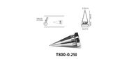 Аксессуары для пайки Atten Паяльное жало ,  T800-0.25I
