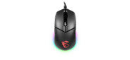 Gaming Mouse MSI Clutch GM11,  Wired,  DPI 5000,  symmetrical design,  RGB lighting,  Black