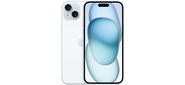 Смартфон Apple A3096 iPhone 15 Plus 128Gb голубой моноблок 3G 4G 2Sim 6.7" 1290x2796 iOS 17 48Mpix 802.11 a / b / g / n / ac / ax NFC GPS GSM900 / 1800 TouchSc Protect