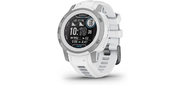 Смарт-часы Garmin Instinct 2s Solar 40мм 1.2" AMOLED корп.черный / белый рем.белый  (010-02564-03)
