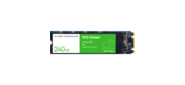 WD SSD Green,  240GB,  M.2 (22x80mm),  SATA3,  3D TLC,  R / W 545 / 465MB / s,  IOPs 37 000 / 68 000,  TBW 80,  DWPD 0.3  (12 мес.)