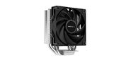 Deepcool AG400 LGA1700 / 1200 / 115X / AM5 / AM4 TDP 220W, PWM, Fan 120mm, 4 тепл. трубки, черный