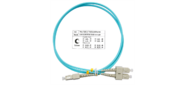 Cabeus FOP-50-SC-SC-1m Шнур оптический duplex SC-SC 50 / 125 mm OM3 1м LSZH