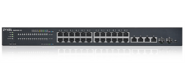 Гибридный Smart L2+ коммутатор Zyxel NebulaFlex XMG1930-30,  rack 19",  24xRJ-45: 1 / 2.5G,  4xRJ-45: 1 / 2.5 / 5 / 10G,  2xSFP+,  автономное / облачное управление