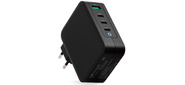 Блок питания TopON TOP-GaN-130WB автоматический 130W 5V-20V 5A 4xUSB от бытовой электросети LED индикатор