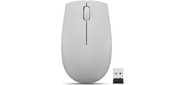 Мышь Lenovo 300 Wireless Compact серый оптическая 1000dpi беспров. (GY51L15678)