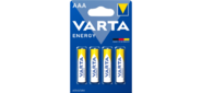Батарейка Varta ENERGY LR03 AAA BL4 Alkaline 1.5V  (4103)  (4 / 40 / 200)