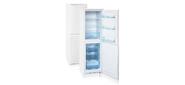 Узкий двухкамерный холодильник с нижней морозильной камерой B-120 Бирюса Белый 205 / 125 / 80л