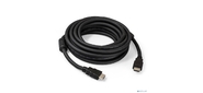 Exegate EX287725RUS Кабель HDMI ExeGate EX-CC-HDMI2-5.0F (19M / 19M, v2.0, 5м, 4K UHD, Ethernet, ферритовые кольца, позолоченные контакты)