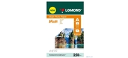 Фотобумага LOMOND  250 г / м2 А4 двухсторонняя   матовая  50 л.