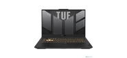Ноутбук / ASUS TUF F17 FX707VJB-HX100 17.3" (1920x1080 (матовый, 144Hz) IPS) / Intel Core 5 210H (2.2Ghz) / 16384Mb / 512PCISSDGb / noDVD / Ext:nVidia GeForce RTX3050 (6144Mb) / Cam / BT / WiFi / 56WHr / war 1y / 2.6kg / Mecha Gray / DOS
