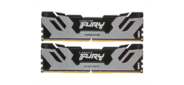 Память оперативная Kingston 32GB 6400MT / s DDR5 CL32 DIMM  (Kit of 2) FURY Renegade Silver
