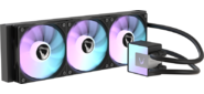 Система водяного охлаждения Formula V Line ICE JET GLOW 360 BK, 360mm, 3x120mm, ARGB fans, LGA115X / 1200 / 1700 / 1851, AM4 / AM5