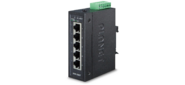 IP30 Compact size 5-Port 10 / 100TX Fast Ethernet Switch (-40~75 degrees C)