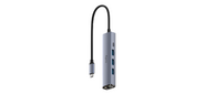 Адаптер / 5-IN-1 USB Hub with GbE