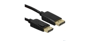 Bion Кабель DisplayPort v1.2,  20M / 20M,  3840x2160@30Hz,  экран,  1м,  черный,  позолоченные контакты [BXP-CC-DP-010]