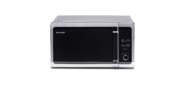 Микроволновая печь Sharp 20 л, 800 Вт, эмаль, серебристый