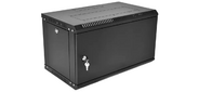 ЦМО Шкаф телекоммуникационный настенный разборный ЭКОНОМ 6U  (600  520) дверь металл,  цвет черный