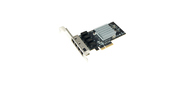 Сетевая карта / 1G Quad Port RJ45 PCIE Ethernet Adapter with Broadcom BCM5719 chipset