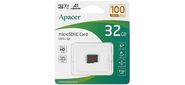 Карта памяти Apacer microSDHC UHS-I U1 R100 Class10 32GB w / o Adapter RP