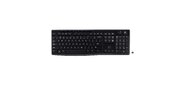 Logitech K270,  Wireless Keyboard K270,  104+8кн.,  беспров.,  черно-серый,  USB,  ret