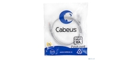 Cabeus PC-UTP-RJ45-Cat.6a-1m-LSZH Патч-корд U / UTP,  категория 6а  (10G),  2xRJ45 / 8p8c,  неэкранированный,  серый,  LSZH,  1м