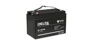 Аккумуляторная батарея Delta DT 12100 напряжение 12В,  емкость 100Ач,  клемма Болт М8  (ДхШхВ: 330х173х215мм Полная высота 220мм; Вес 28, 6кг; Кол-во элементов 6; Срок службы 7-10лет; Гарантия 1год)
