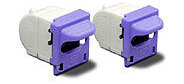 HP Staple cartridge pack for the LaserJet 3392 / 2727nfs AiO Printer. Contains 2 cartridges with 1500 staples each.