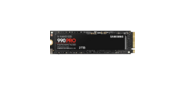 Samsung SSD 990 PRO, 2TB, M.2 (22x80mm), NVMe 2.0, PCIe 4.0 x4, V-NAND TLC, R / W 7450 / 6900MB / s, IOPs 1 400 000 / 1 550 000, TBW 1200, DWPD 0.33 (12 мес.)