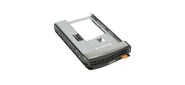 Supermicro MCP-220-00138-0B Tool-less NVMe Black gen-5 3.5-to-2.5 drive tray,  Orange tab