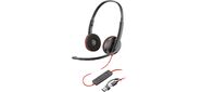 Наушники Poly Poly Blackwire 3220
Stereo +USB-C / A Adapter  (PN: 8X228A6)