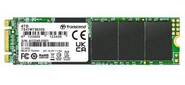 Твердотельный диск 4GB Transcend MTS830,  M.2 2280,  SATA,  3D TLC,  with DRAM [R / W - 560 / 520 MB / s]