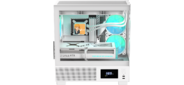 Корпус Formula V Line Crystal E1M White,  MATX,  USB3.0*2,  Switch Display Panel