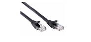 Патчкорд литой iOpen (7 / 0.20) UTP кат.6 черный 20m <ANP612B-BK-20M>_1