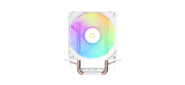 Кулер для процессора Ocypus Gamma A20 WH ARGB,  92mm FARGB FAN,  Top FARGB Panel,  2 HEAT PIPES,  3-PIN,  1900 RPM,  21DBA,  HYDRO BEARING,  LGA115X / 1200 / 1700 / 18XX,  AM4 / AM5