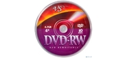 Диски VS DVD-RW 4, 7 GB 4x CB / 10