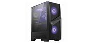 Корпус MSI MAG FORGE 100M  /  mid-tower,  ATX,  tempered glass side panel  /  2x RGB 120mm & 1x 120mm fans inc.  /  MAG FORGE 100M