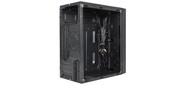 Exegate EX283754RUS Корпус Minitower ExeGate mEVO-9301-RGB (mATX, без БП, с окном, 2*USB+1*USB3.0, HD аудио, черный с RGB подсветкой)