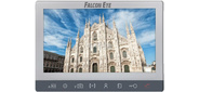 Falcon Eye Milano Plus HD Видеодомофон: дисплей 10" TFT; механические кнопки; подключение до 2-х вызывных панелей и до 2-х видеокамер ; OSD меню; адресный интерком до 6 мониторов; питание AC 220В