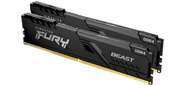 Kingston DRAM 16GB 3733MHz DDR4 CL19 DIMM  (Kit of 2) FURY Beast Black EAN: 740617319699