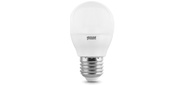 GAUSS 53216 Светодиодная лампа LED Elementary Шар 6W E27 420lm 3000K 1 / 10 / 100 0