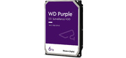 Накопитель на жестком магнитном диске WD Жёсткий диск WD Purple™ WD62PURZ 6ТБ 3, 5" 5400RPM 128MB  (SATA-III) DV&NVR