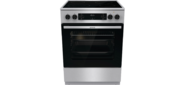 Плита Электрическая Gorenje GECS6C70XC нержавеющая сталь стеклокерамика  (без крышки)