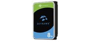 HDD SATA Seagate 8Tb,  SkyHawk Surveillance,  7200 rpm,  256Mb buffer,  ST8000VX009,  1 year