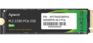 Apacer SSD AS2280P4U 1TB M.2 PCIe Gen3x4,  R3500 / W3000 Mb / s,  MTBF 1.8M,  3D NAND,  NVMe,  Retail,  5 years  (AP1TBAS2280P4U-1)