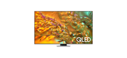 Телевизор ЖК 85'' Samsung /  85",  QLED,  Ultra HD,  Tizen Smart TV,  120 Hz,  HDR10+,  Wi-Fi,  Voice,  DVB-T2 / C / S2,  Bluetooth,  CI+ (1.4),  FreeSync Premium,  2.2 ch 40W,  OTS Lite,  4HDMI,  2USB,  Titan Gray 2024