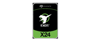 Жесткий диск / HDD Seagate SATA3 24Tb Exos X24 7200 512Mb 1 year warranty