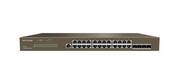 IP-COM G3328F Управляемый гигабитный коммутатор L2,  24 порта,  4 SFP,  1 console порт